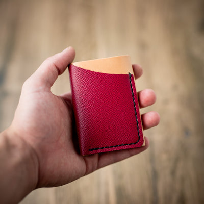 The Tucker – Russet + Saffiano