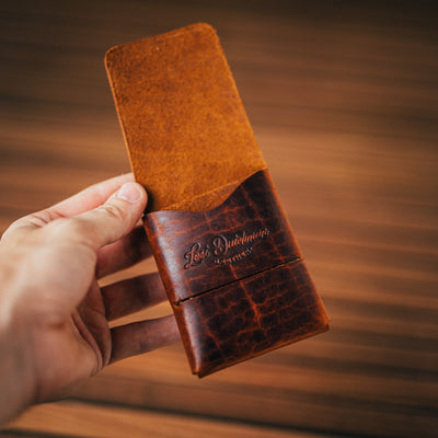 American Bison Franklin 2 - Lost Dutchman Leather handmade leather wallets