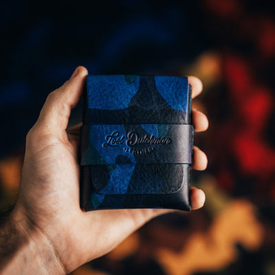 Camo Big Finn 2 - Lost Dutchman Leather handmade leather wallets