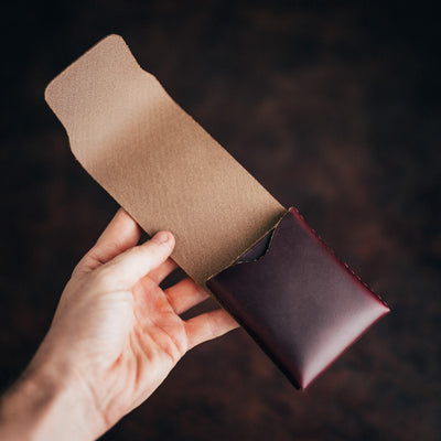 Chromexcel Cash Finn - Lost Dutchman Leather handmade leather wallets