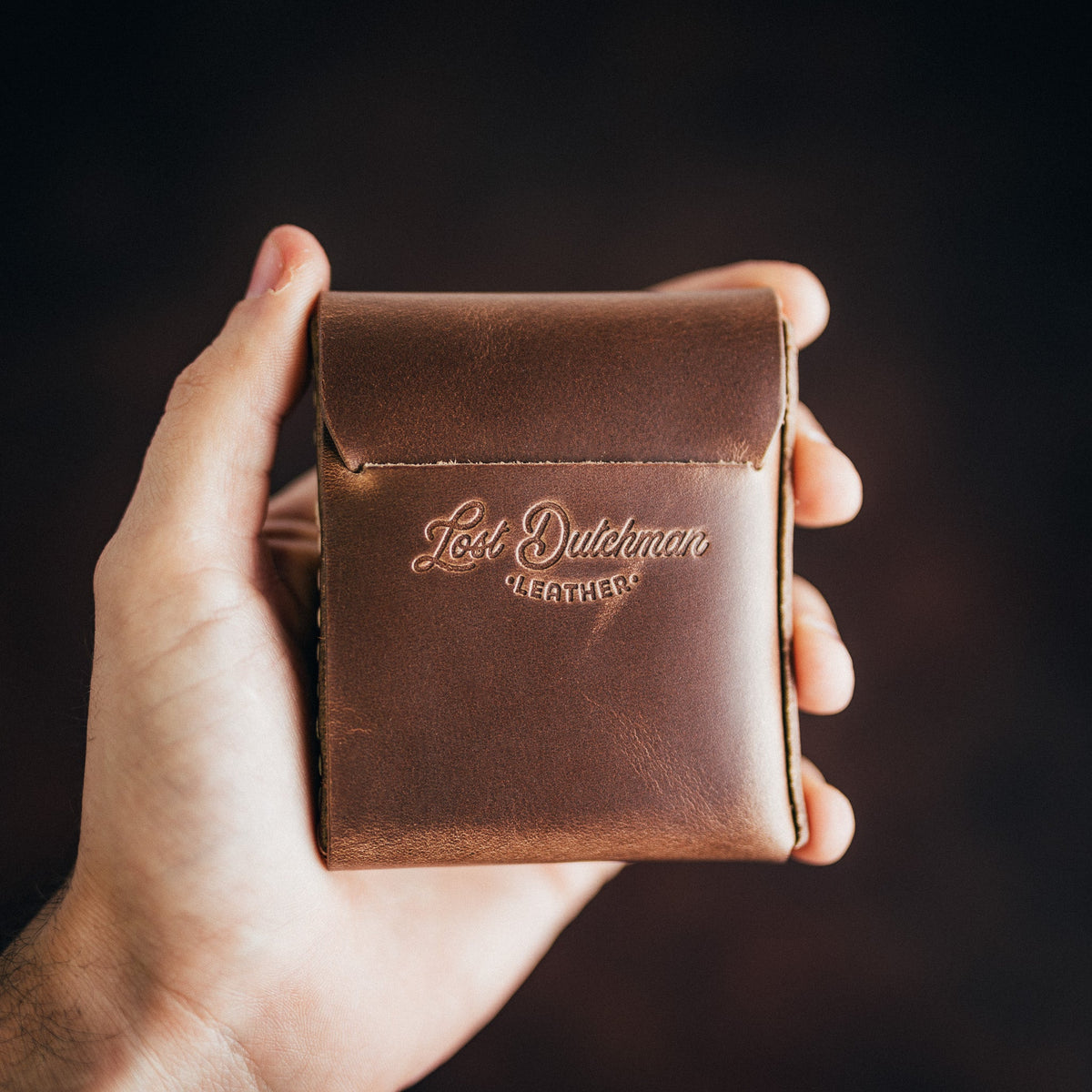 Chromexcel Cash Finn - Lost Dutchman Leather handmade leather wallets