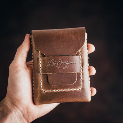 Chromexcel Huckleberry (Standard) - Lost Dutchman Leather handmade leather wallets