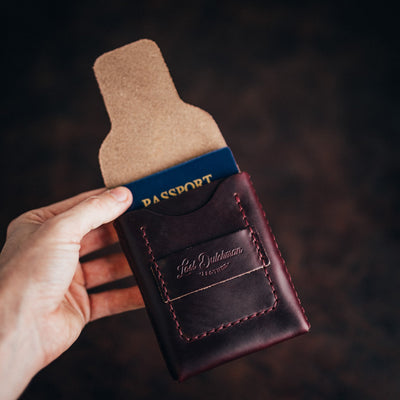Chromexcel Huckleberry (Standard) - Lost Dutchman Leather handmade leather wallets