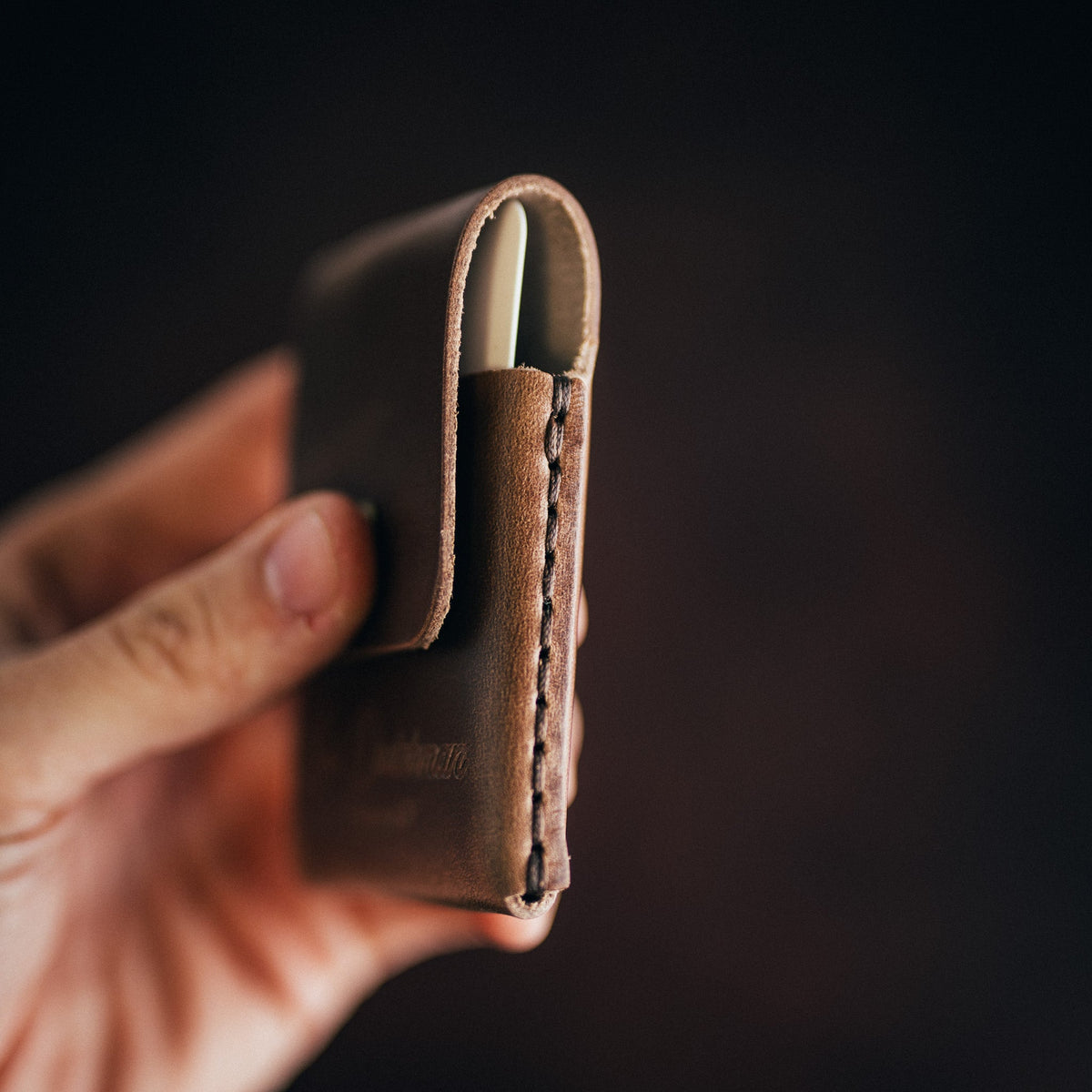 Chromexcel Snap Finn - Lost Dutchman Leather handmade leather wallets