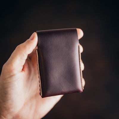 Chromexcel Thin Finn - Lost Dutchman Leather handmade leather wallets