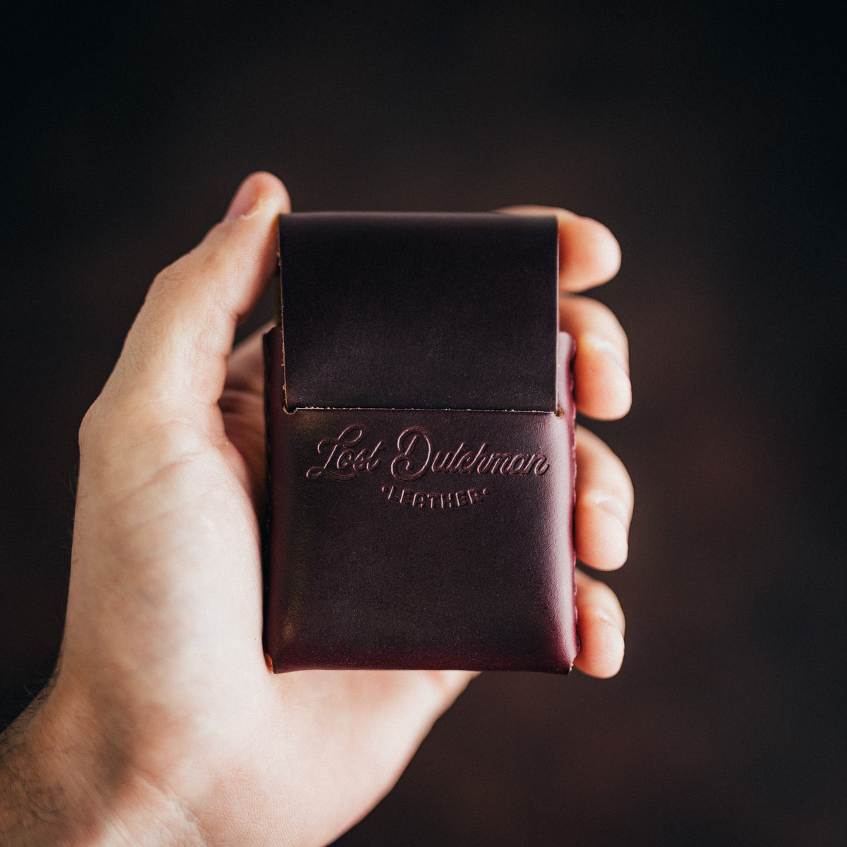 Chromexcel Thin Finn - Lost Dutchman Leather handmade leather wallets