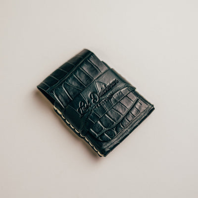 Crocodile Finnigan - Lost Dutchman Leather handmade leather wallets