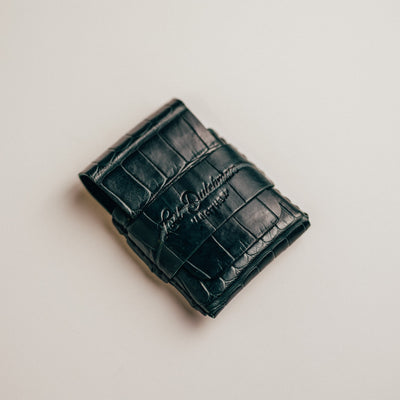 Crocodile Finnigan - Lost Dutchman Leather handmade leather wallets