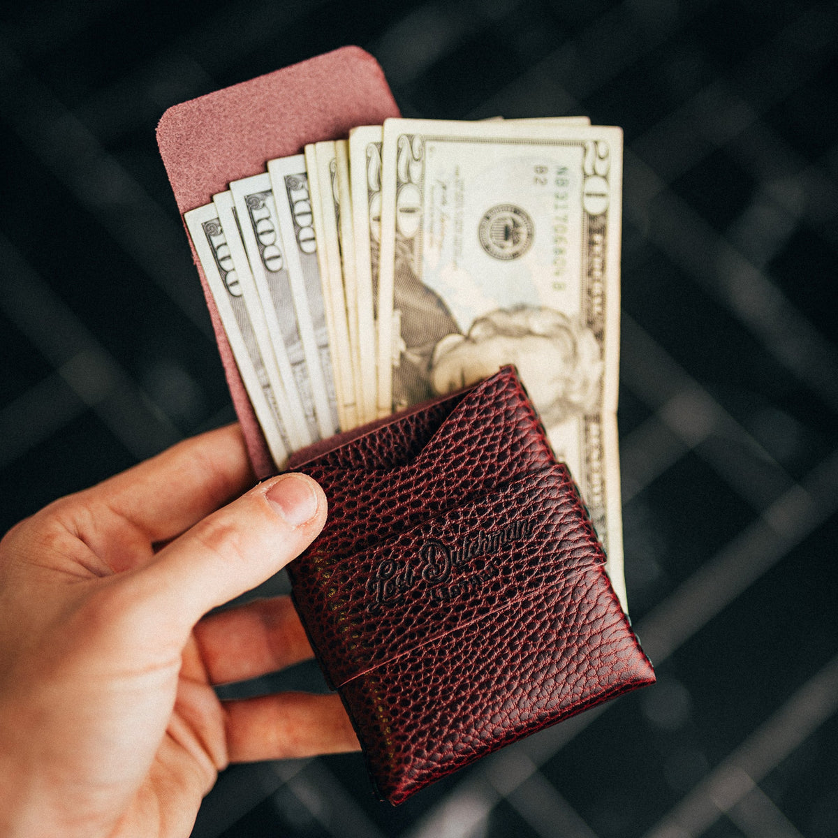 Dollaro Big Finn 2 - Lost Dutchman Leather handmade leather wallets