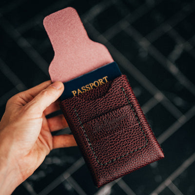 Dollaro Huckleberry (Standard) - Lost Dutchman Leather handmade leather wallets