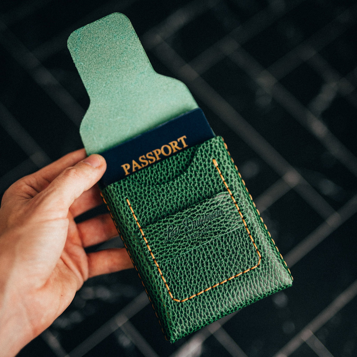 Dollaro Huckleberry (Standard) - Lost Dutchman Leather handmade leather wallets