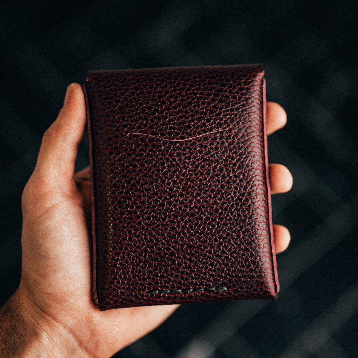 Dollaro Huckleberry (Standard) - Lost Dutchman Leather handmade leather wallets