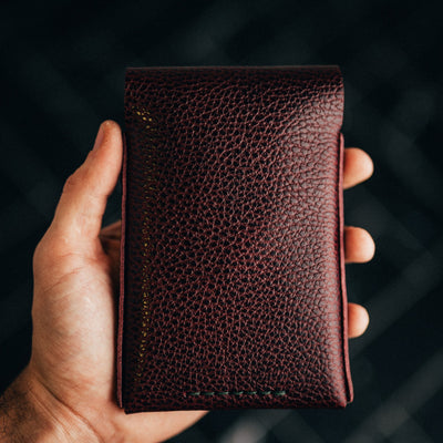 Dollaro Huckleberry (Tall) - Lost Dutchman Leather handmade leather wallets
