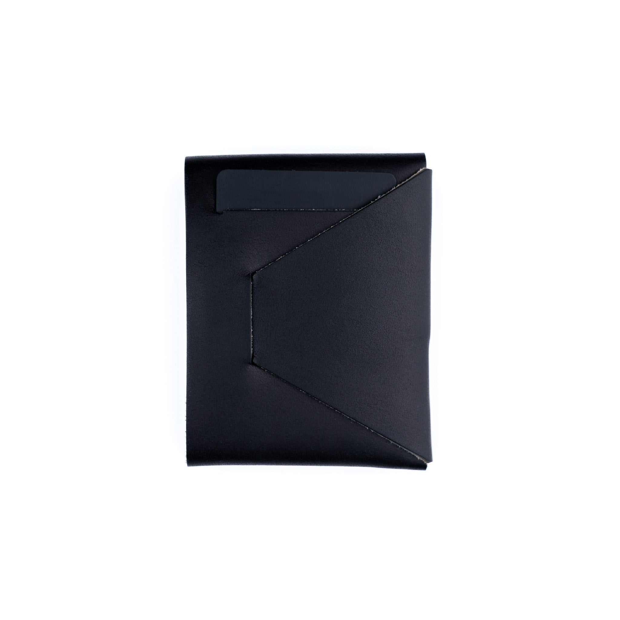 Franklin 2 – Black - Lost Dutchman Leather handmade leather wallets