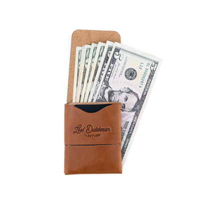 Franklin 2 – Brown - Lost Dutchman Leather handmade leather wallets