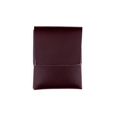 Franklin 2 – Burgundy - Lost Dutchman Leather handmade leather wallets
