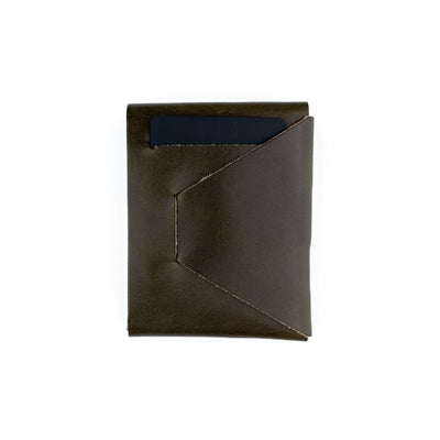Franklin 2 – Olive - Lost Dutchman Leather handmade leather wallets