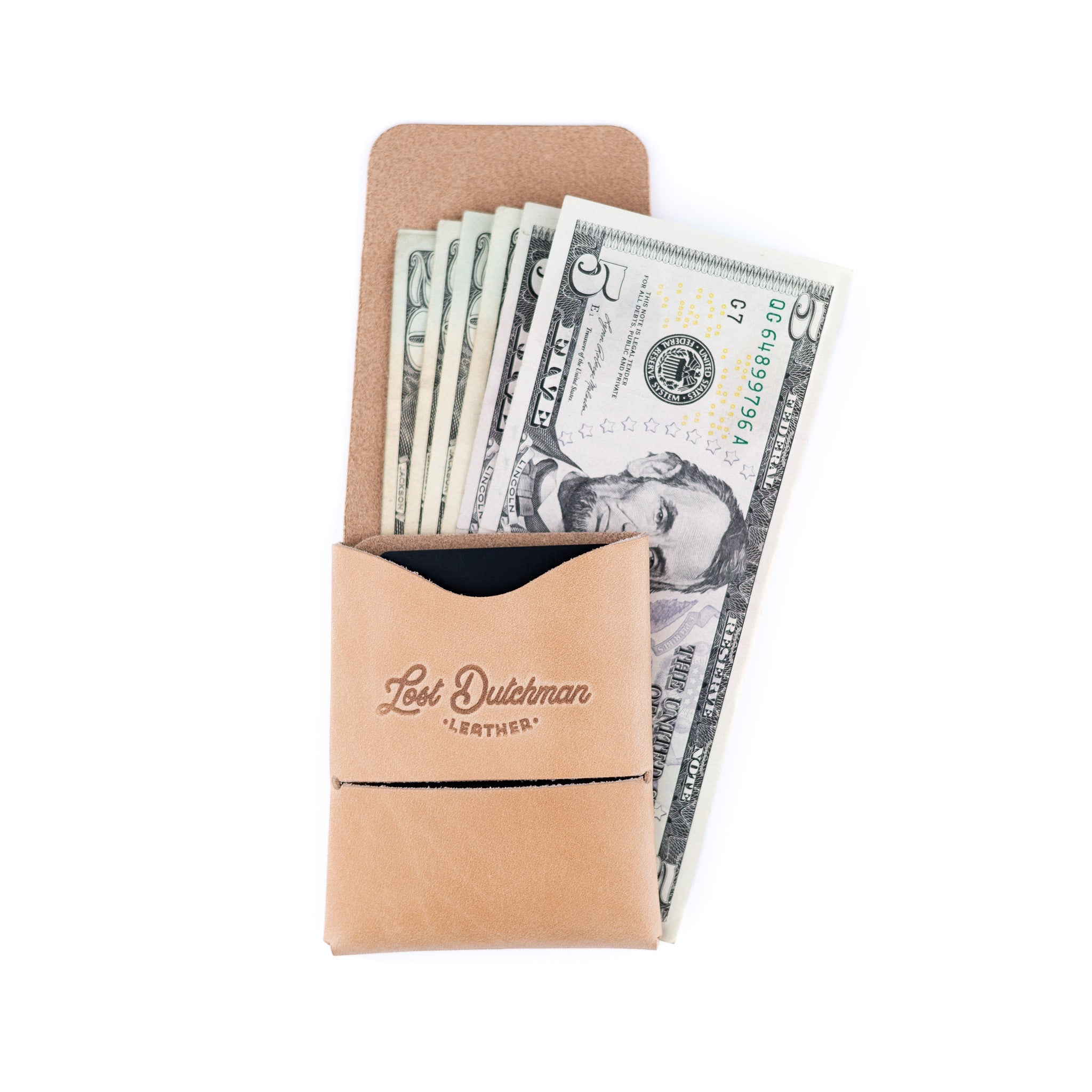 Franklin 2 – Russet - Lost Dutchman Leather handmade leather wallets