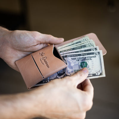 Franklin 2 – Russet - Lost Dutchman Leather handmade leather wallets