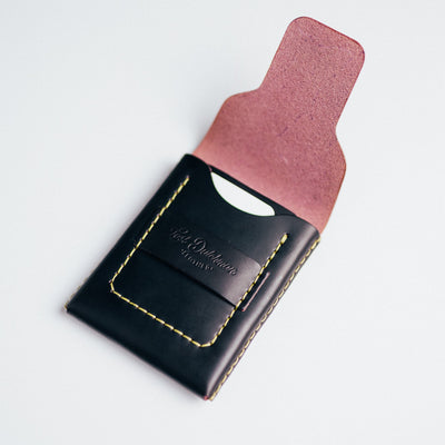 Ghost Huckleberry Standard - Lost Dutchman Leather handmade leather wallets