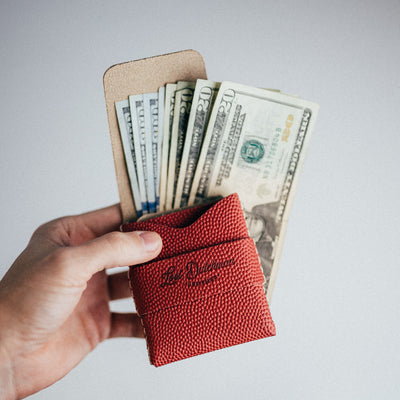 Horween Football Big Finn 2 - Lost Dutchman Leather handmade leather wallets