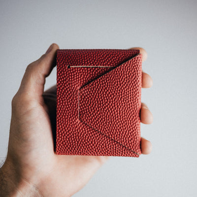 Horween Football Franklin 2 - Lost Dutchman Leather handmade leather wallets