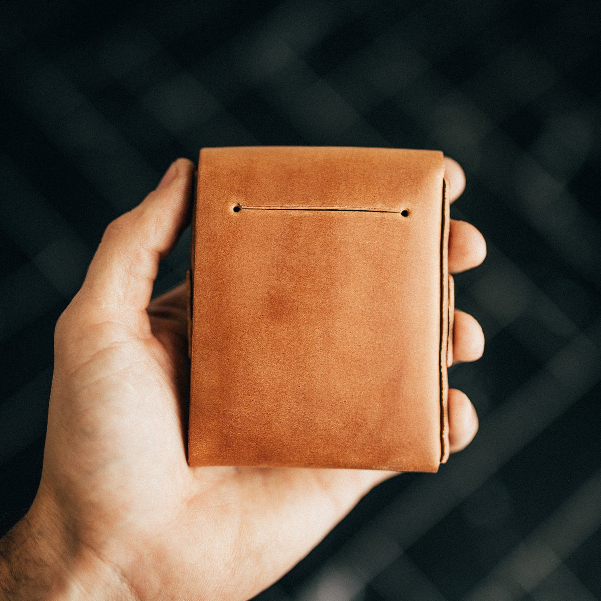 Horween Shell Cordovan Big Finn 2 - Lost Dutchman Leather handmade leather wallets