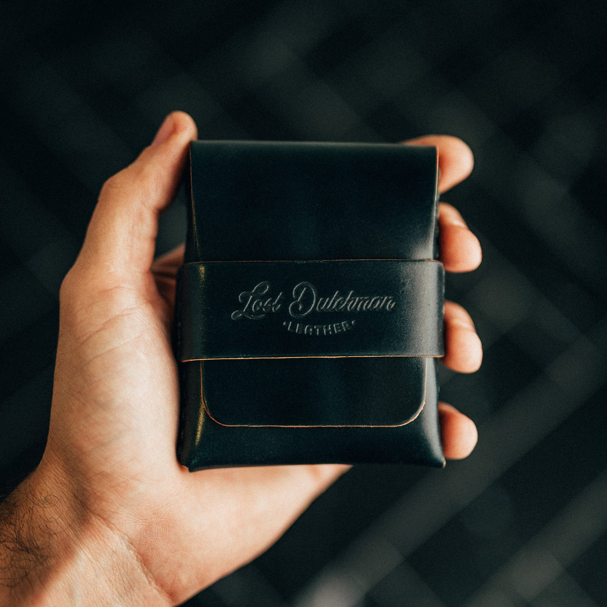 Horween Shell Cordovan Big Finn 2 - Lost Dutchman Leather handmade leather wallets