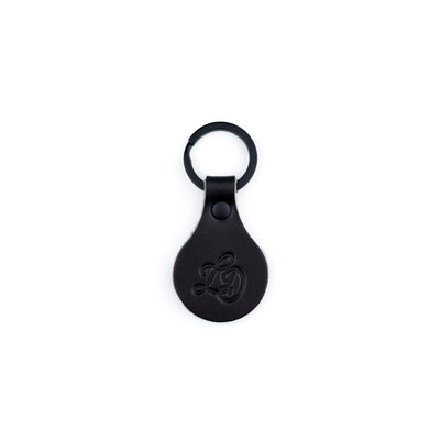 Key Tag - Black - Lost Dutchman Leather handmade leather wallets