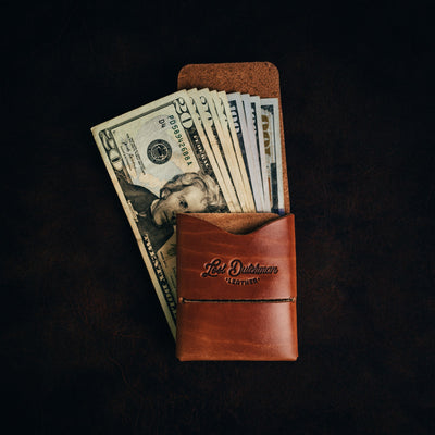 Lefty Franklin 2 Pre-Order - Lost Dutchman Leather handmade leather wallets