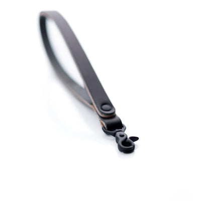 Long Lanyard - Black - Lost Dutchman Leather handmade leather wallets