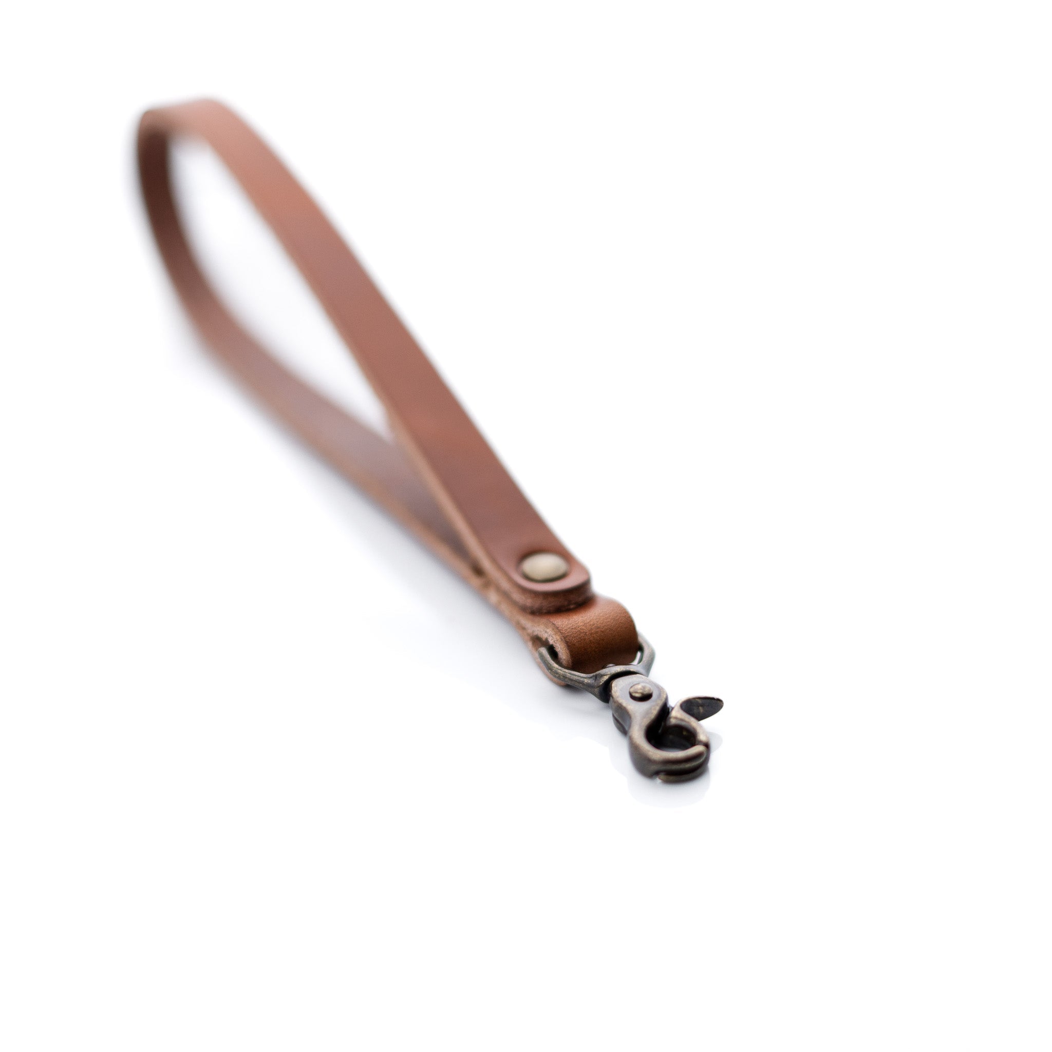 Long Lanyard - Brown - Lost Dutchman Leather handmade leather wallets