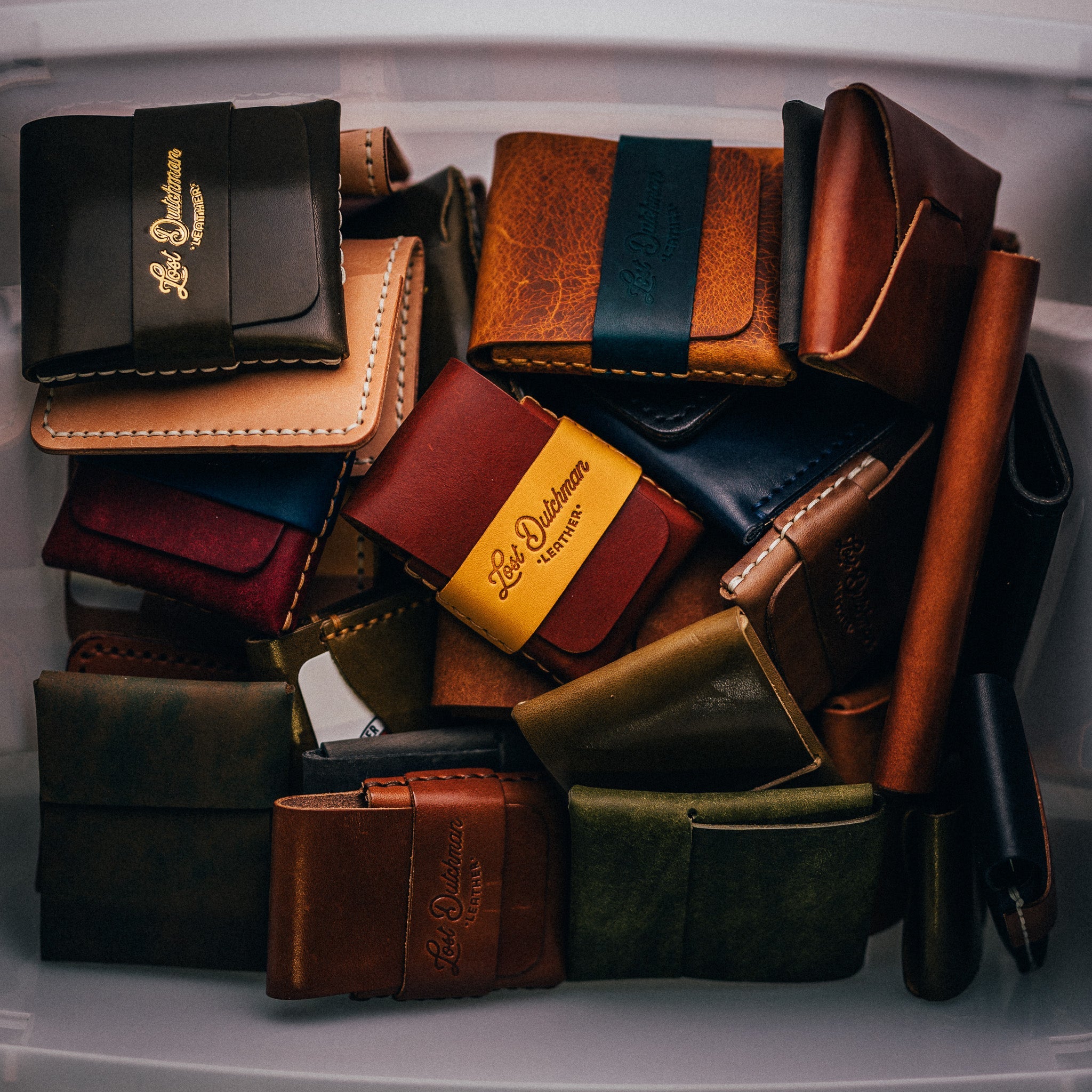 Mystery Wallets - Lost Dutchman Leather handmade leather wallets