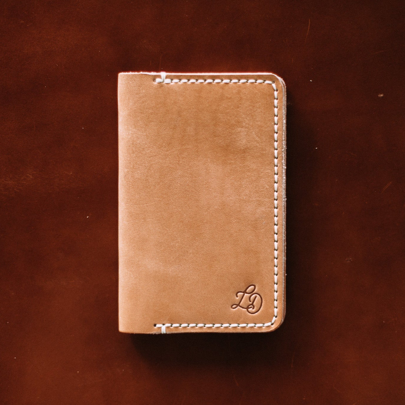 Notebook/Passport Cover - Lost Dutchman Leather handmade leather wallets