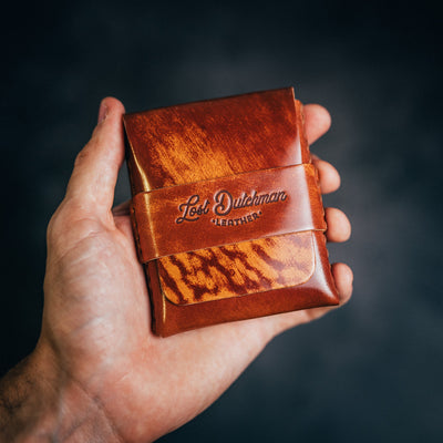 Shell Cordovan Big Finn 2 - Lost Dutchman Leather handmade leather wallets