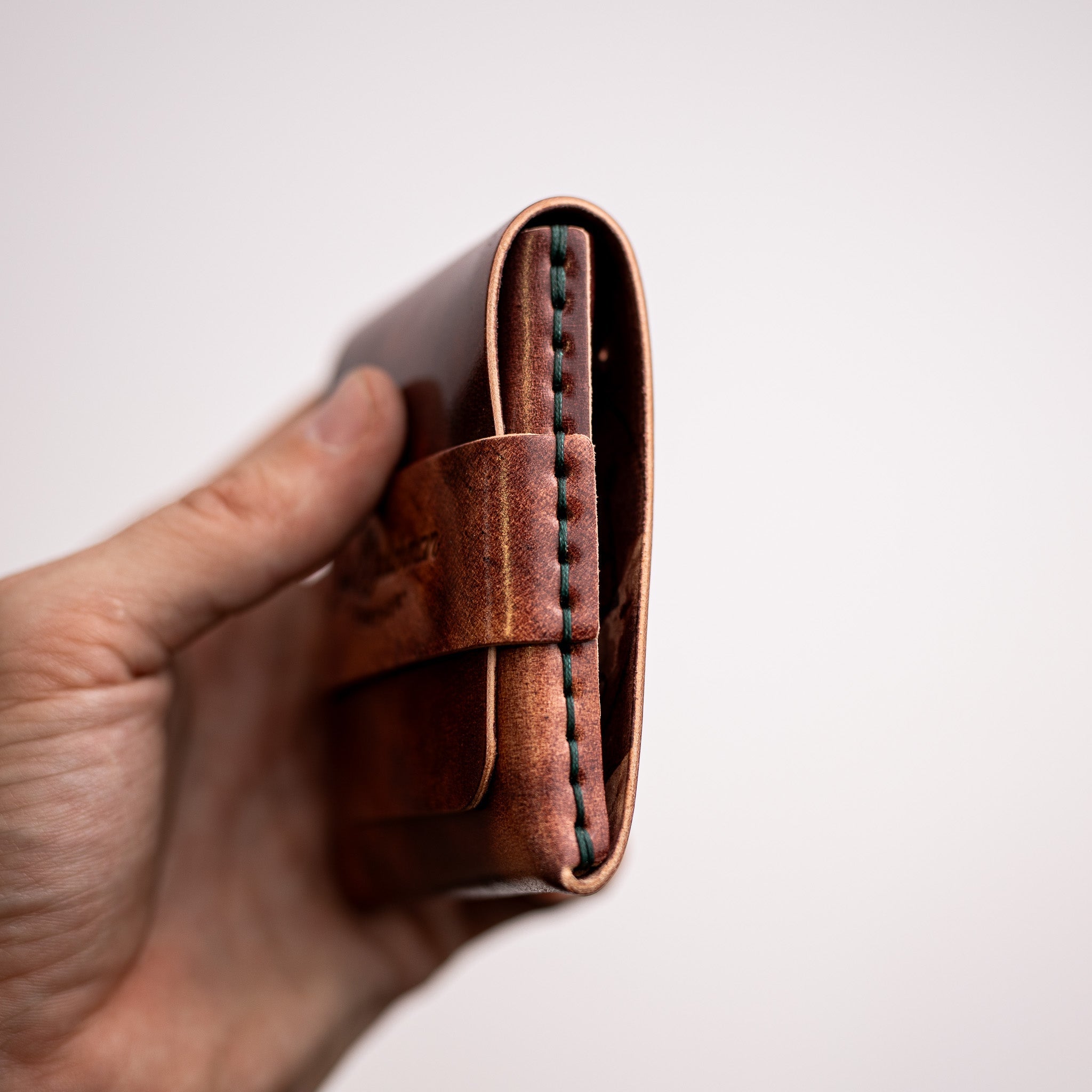 Shell Cordovan Big Finn 2 - Lost Dutchman Leather handmade leather wallets