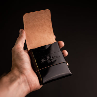 Shell Cordovan Big Finn 2 - Lost Dutchman Leather handmade leather wallets