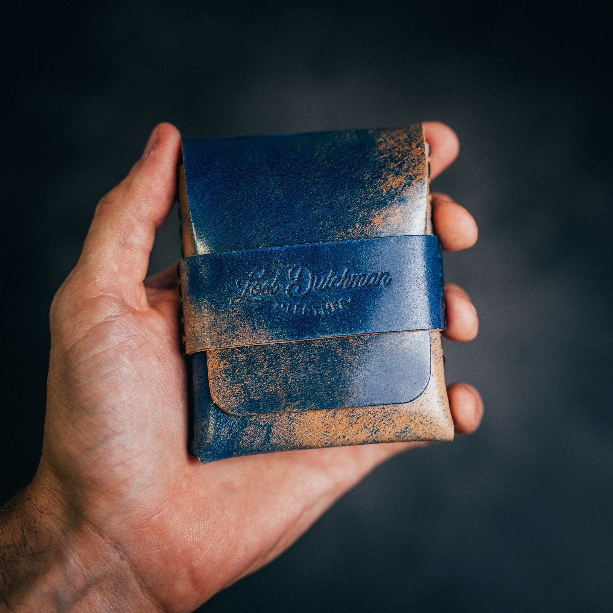 Shell Cordovan Big Finn 2 - Lost Dutchman Leather handmade leather wallets