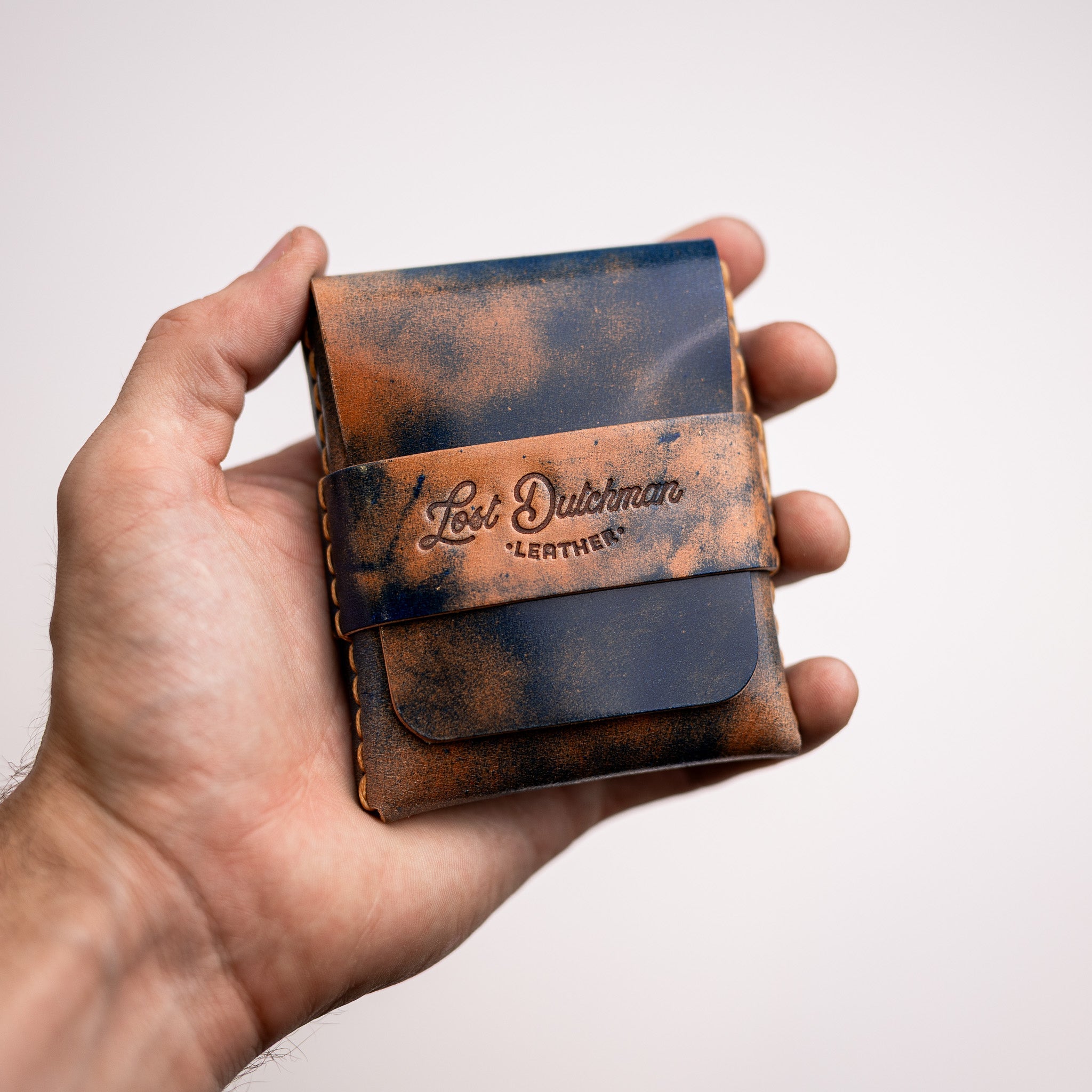 Shell Cordovan Big Finn 2 - Lost Dutchman Leather handmade leather wallets