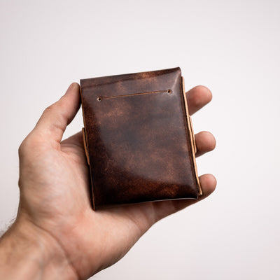 Shell Cordovan Big Finn 2 - Lost Dutchman Leather handmade leather wallets