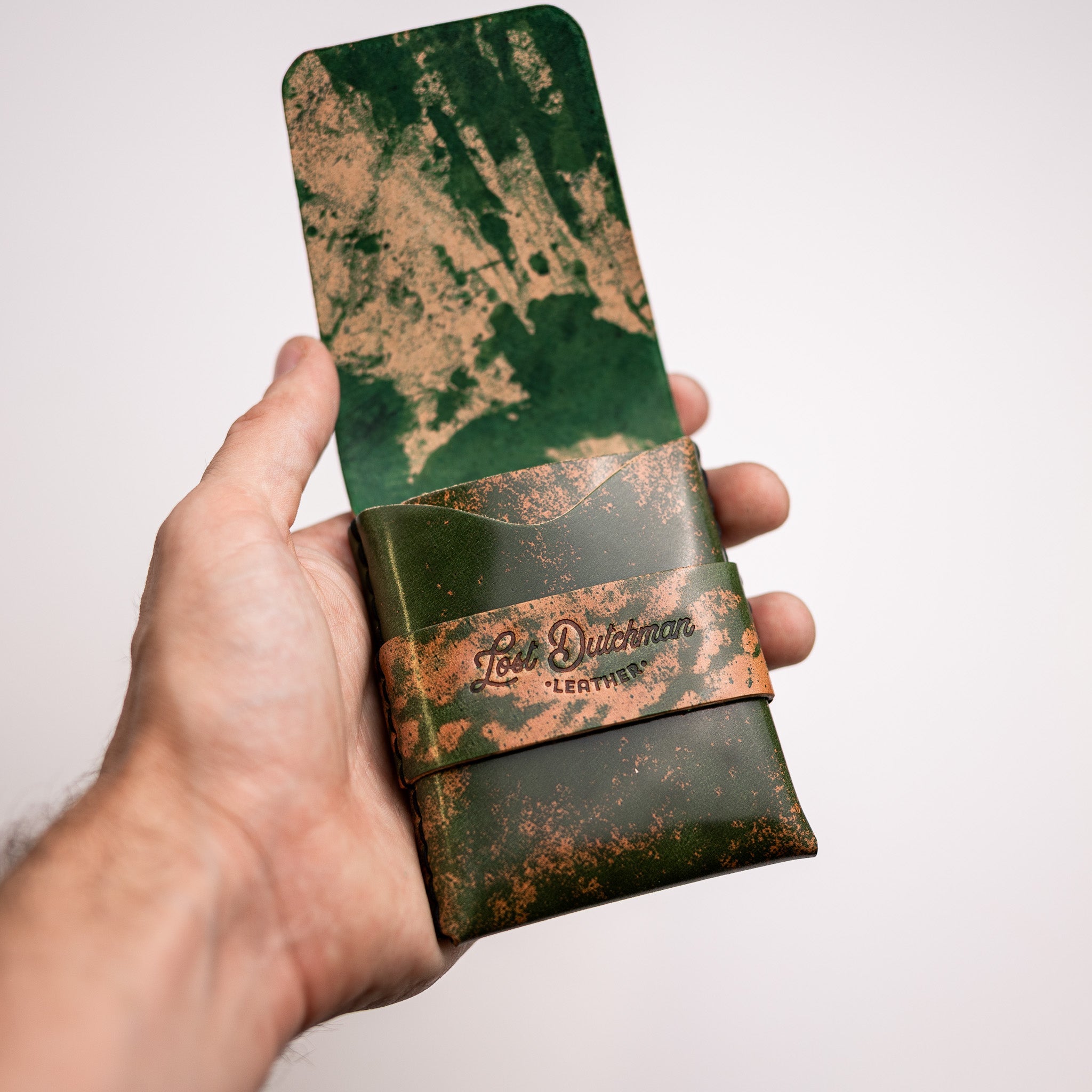 Shell Cordovan Big Finn 2 - Lost Dutchman Leather handmade leather wallets