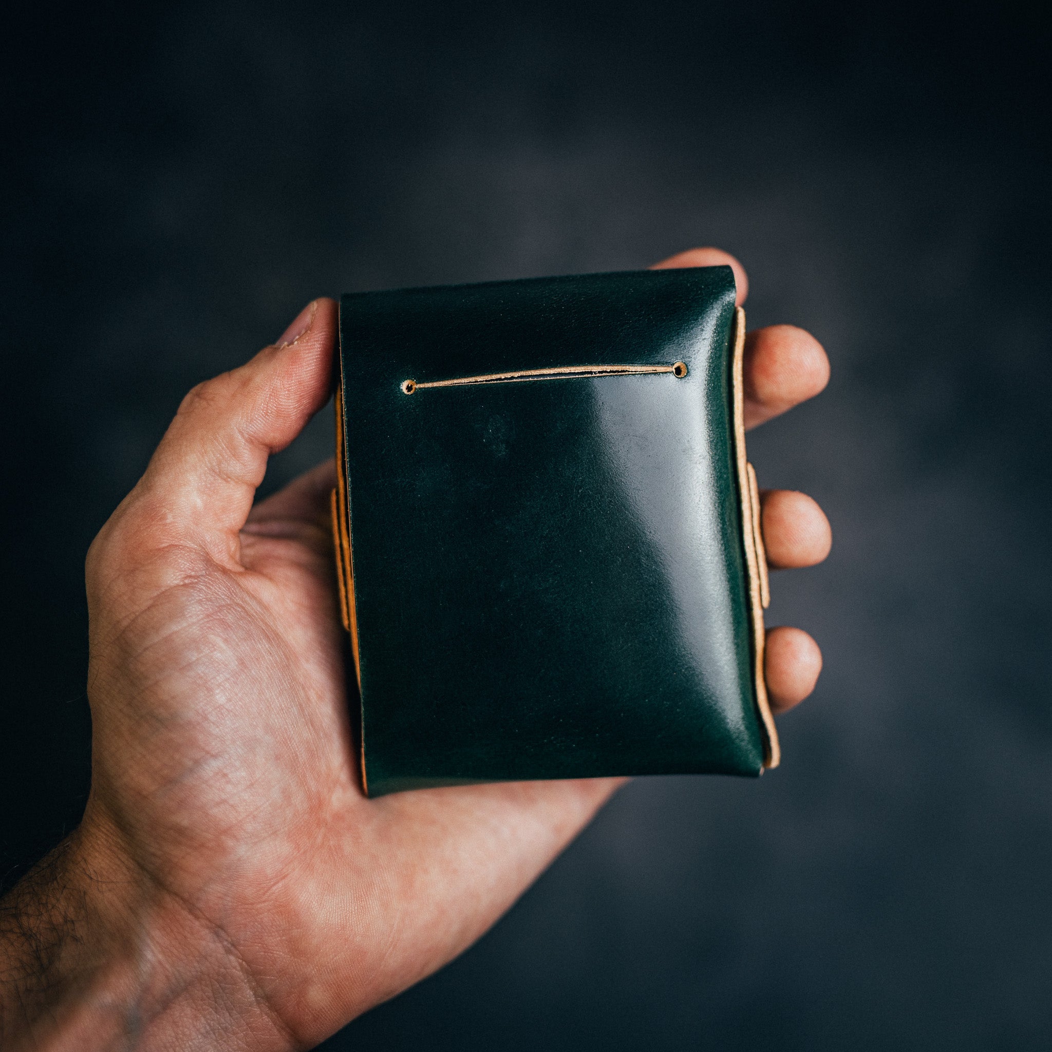 Shell Cordovan Big Finn 2 - Lost Dutchman Leather handmade leather wallets