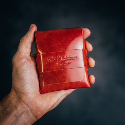 Shell Cordovan Big Finn 2 - Lost Dutchman Leather handmade leather wallets