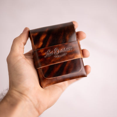 Shell Cordovan Big Finn 2 - Lost Dutchman Leather handmade leather wallets