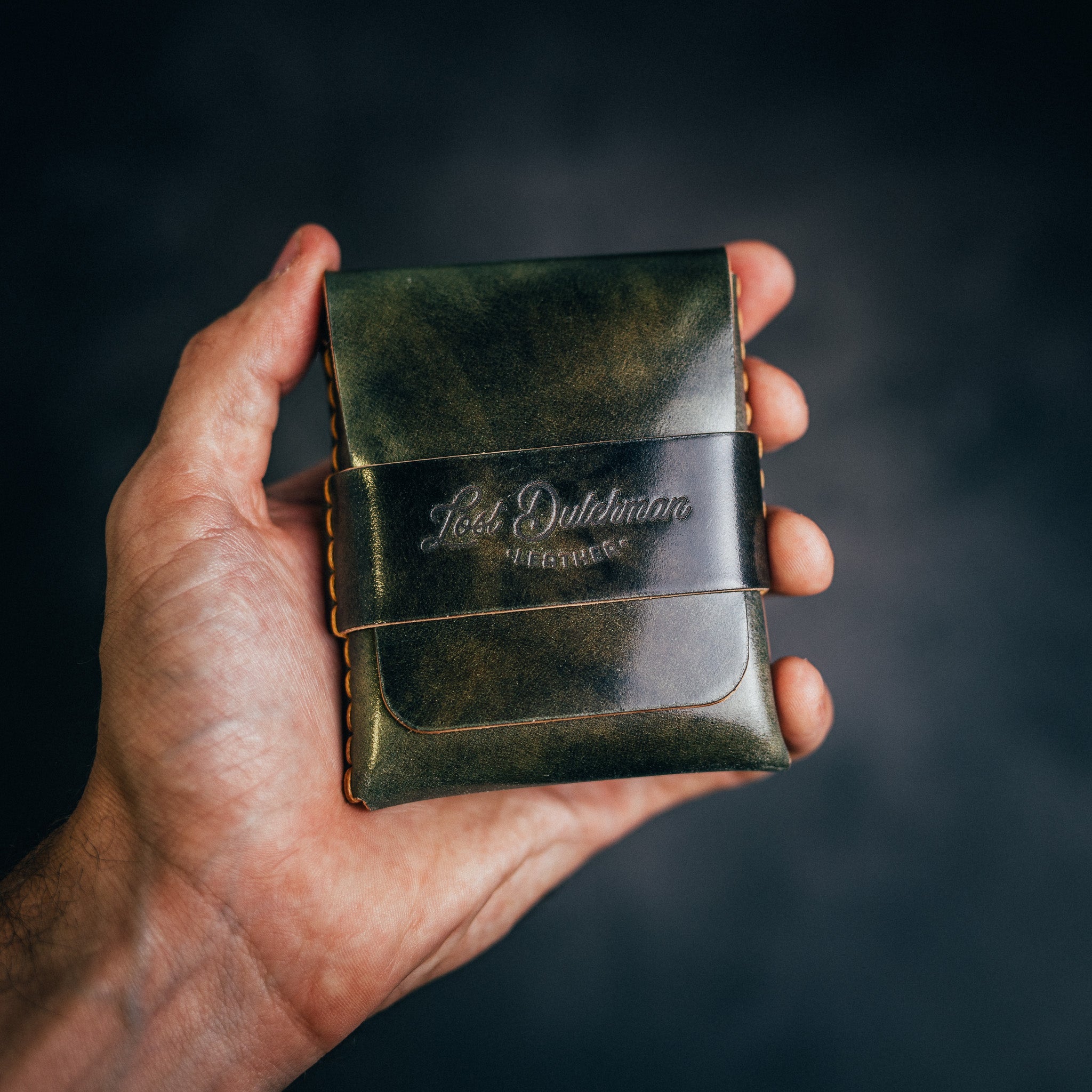 Shell Cordovan Big Finn 2 - Lost Dutchman Leather handmade leather wallets