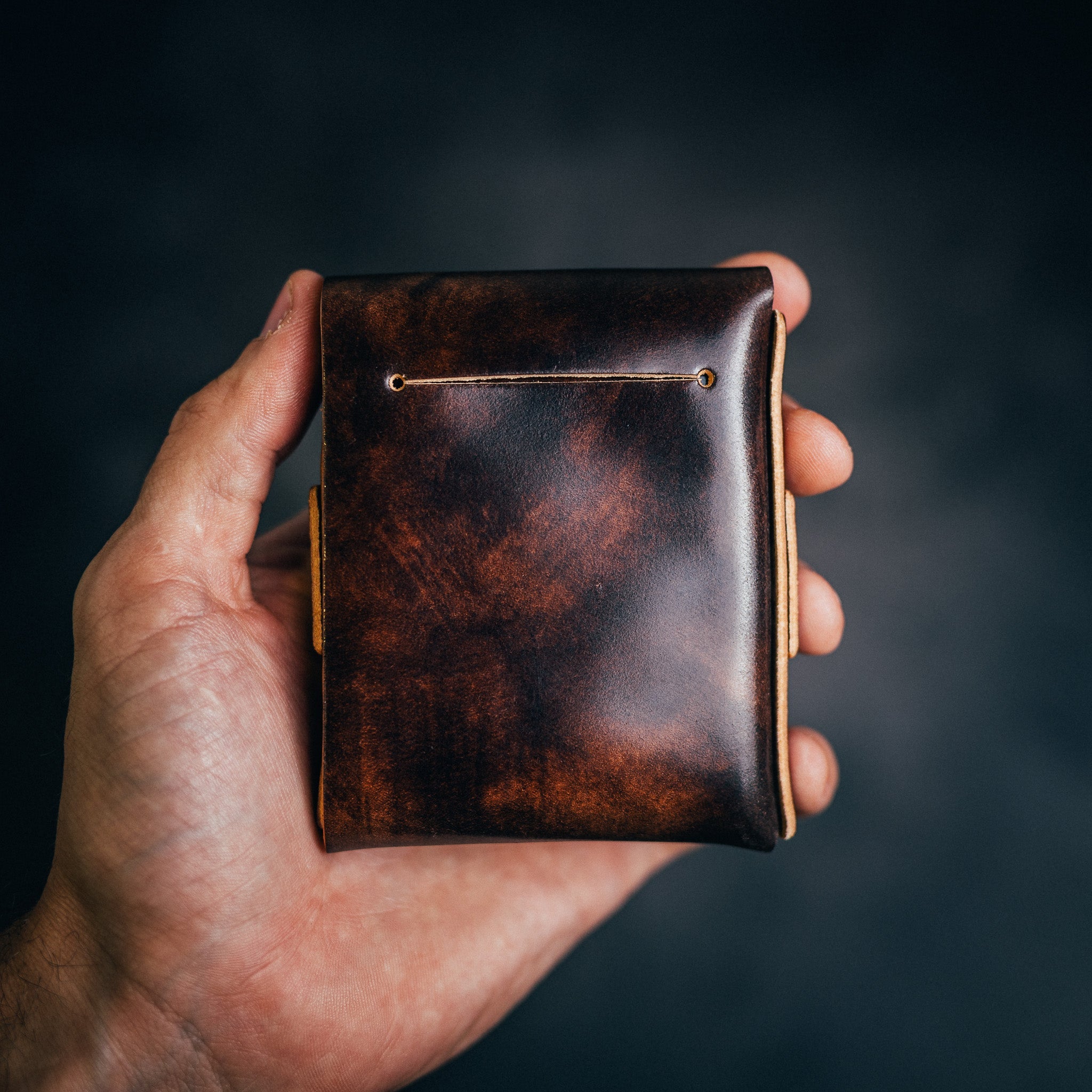 Shell Cordovan Big Finn 2 - Lost Dutchman Leather handmade leather wallets