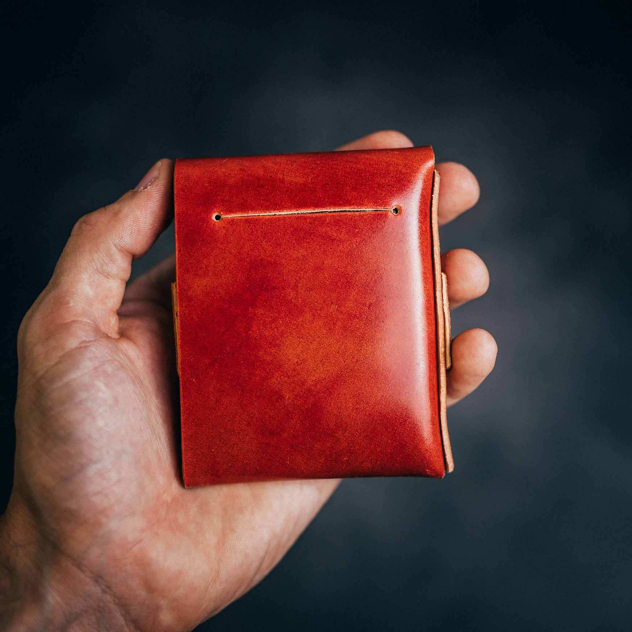 Shell Cordovan Big Finn 2 - Lost Dutchman Leather handmade leather wallets