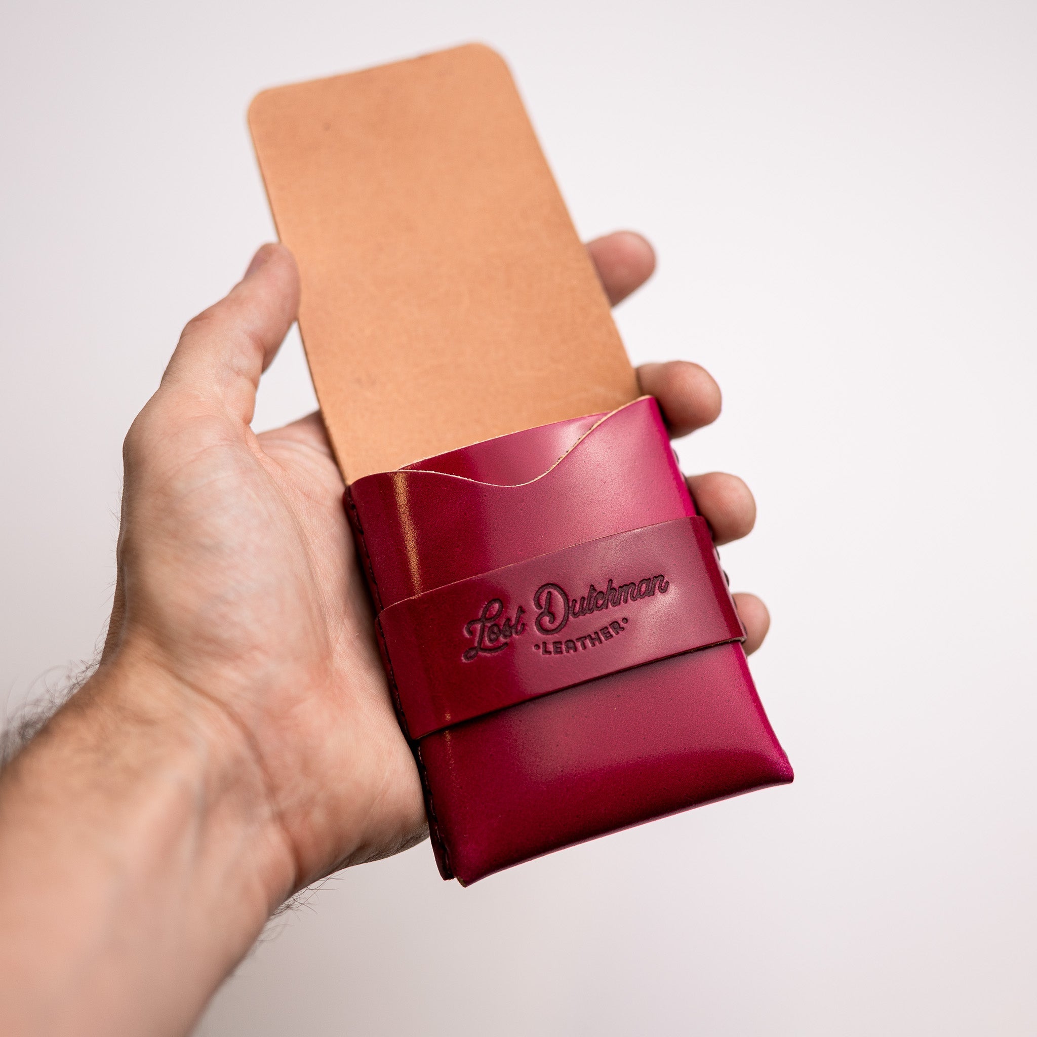 Shell Cordovan Big Finn 2 - Lost Dutchman Leather handmade leather wallets