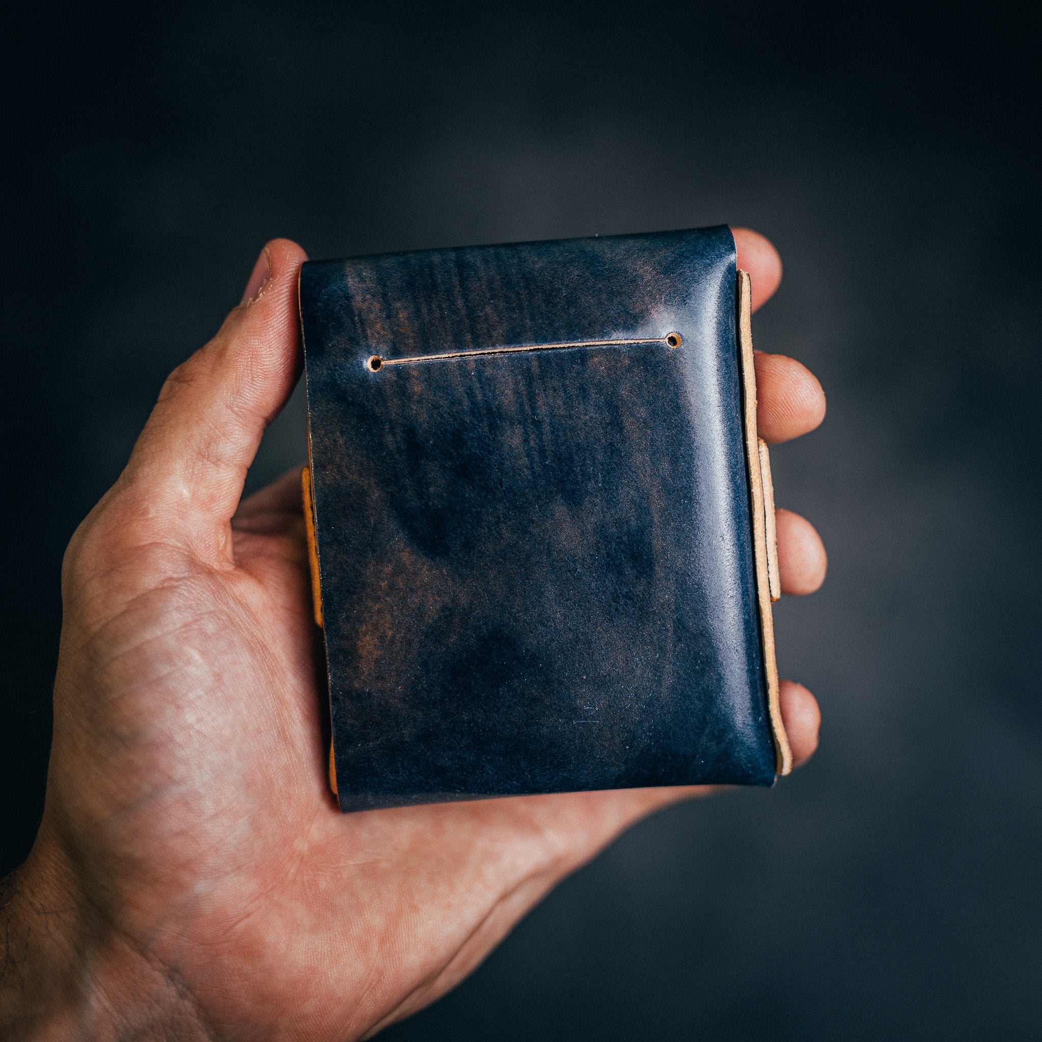 Shell Cordovan Big Finn 2 - Lost Dutchman Leather handmade leather wallets