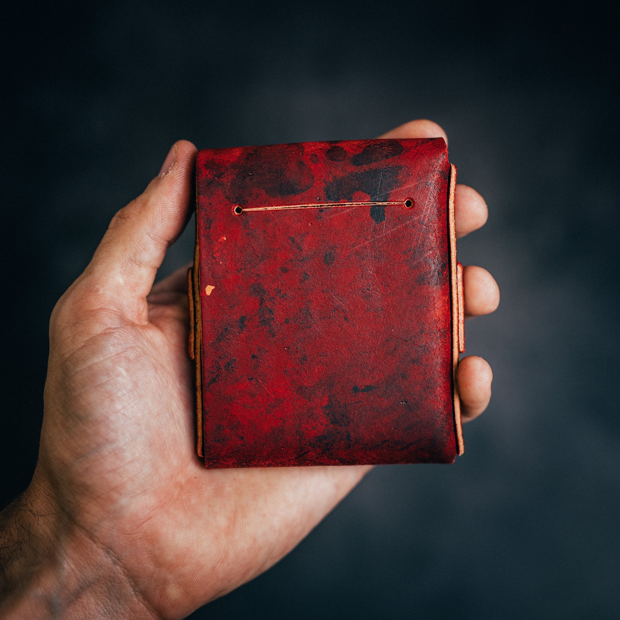 Shell Cordovan Big Finn 2 - Lost Dutchman Leather handmade leather wallets